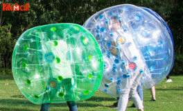 play with interesting zorb soccer ball